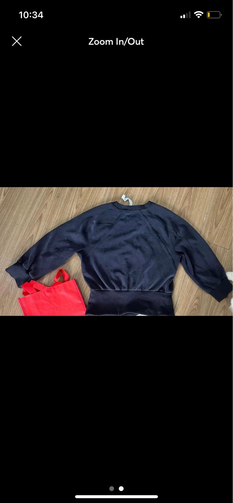 NWOT Lululemon cropped Softstreme size 2 - style not released in US