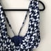 New Rosa Cha Hamptons Plunge Halter One-Piece Swimsuit Maio Brazilian Cut 430