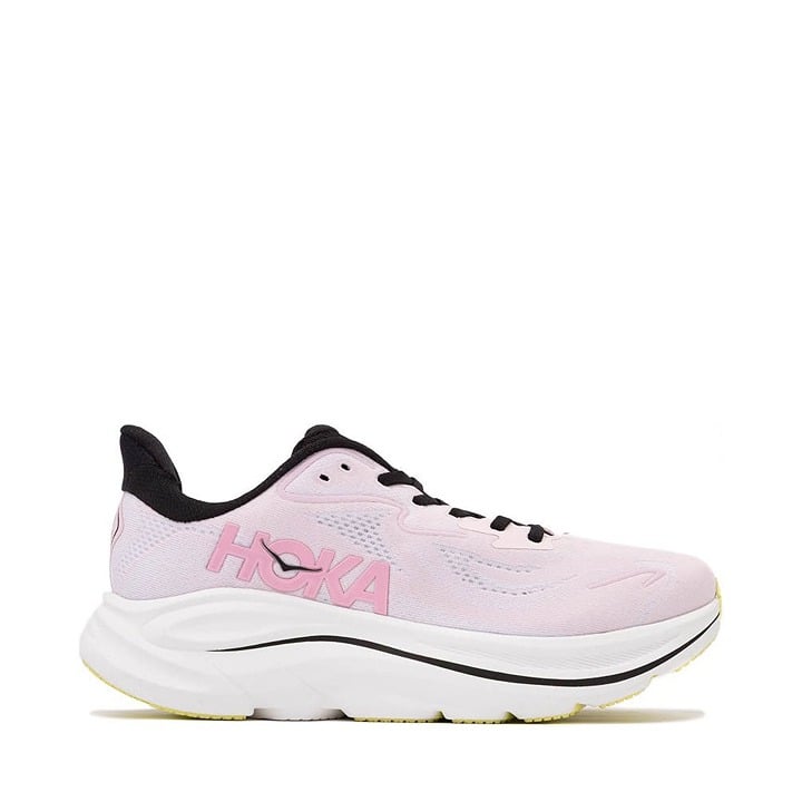 Womens HOKA Clifton 10 Athletic Shoe - Carnation / Starlight Glow - Size 8.5