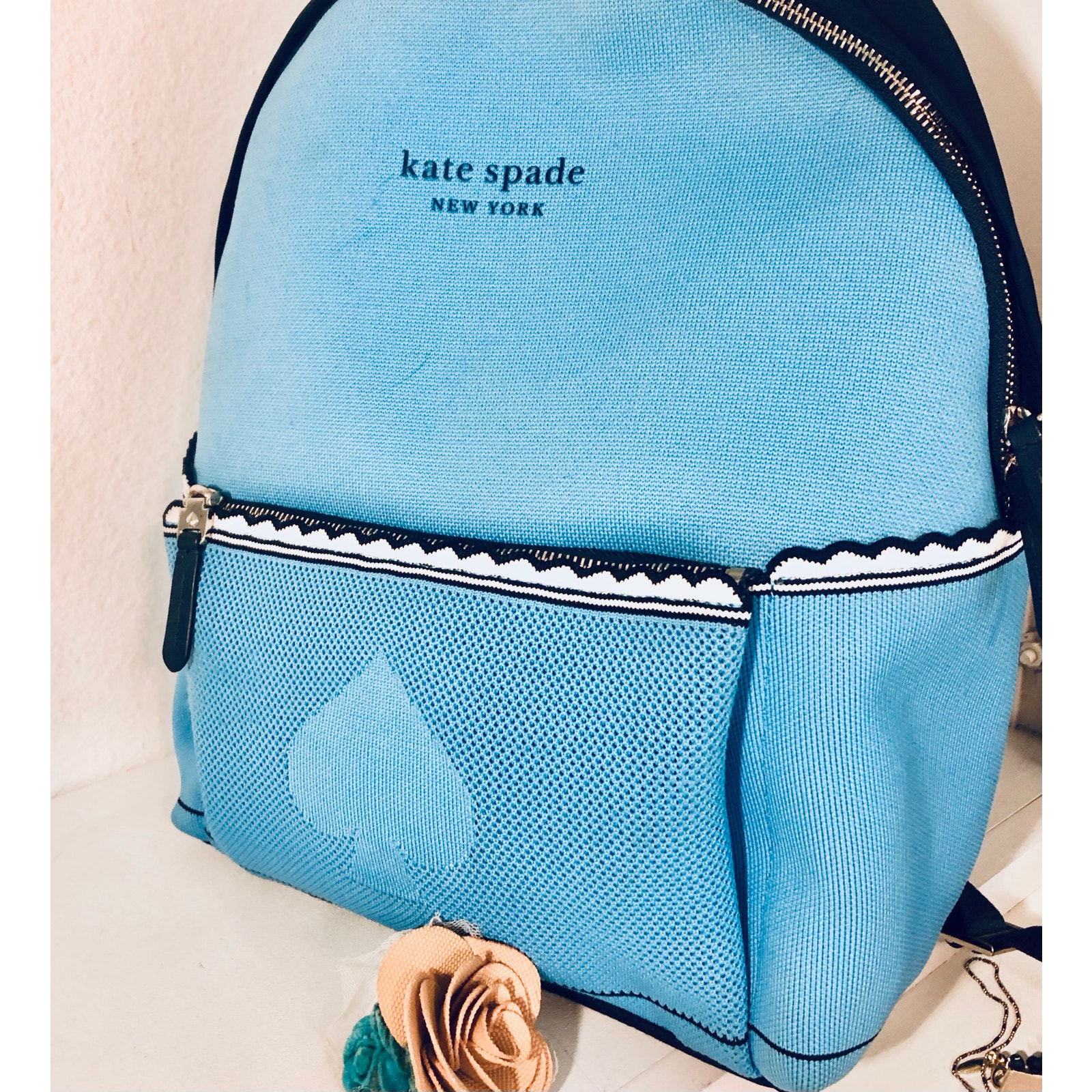 Kate Spade Sport Knit City Pack Large Backpack. EUC