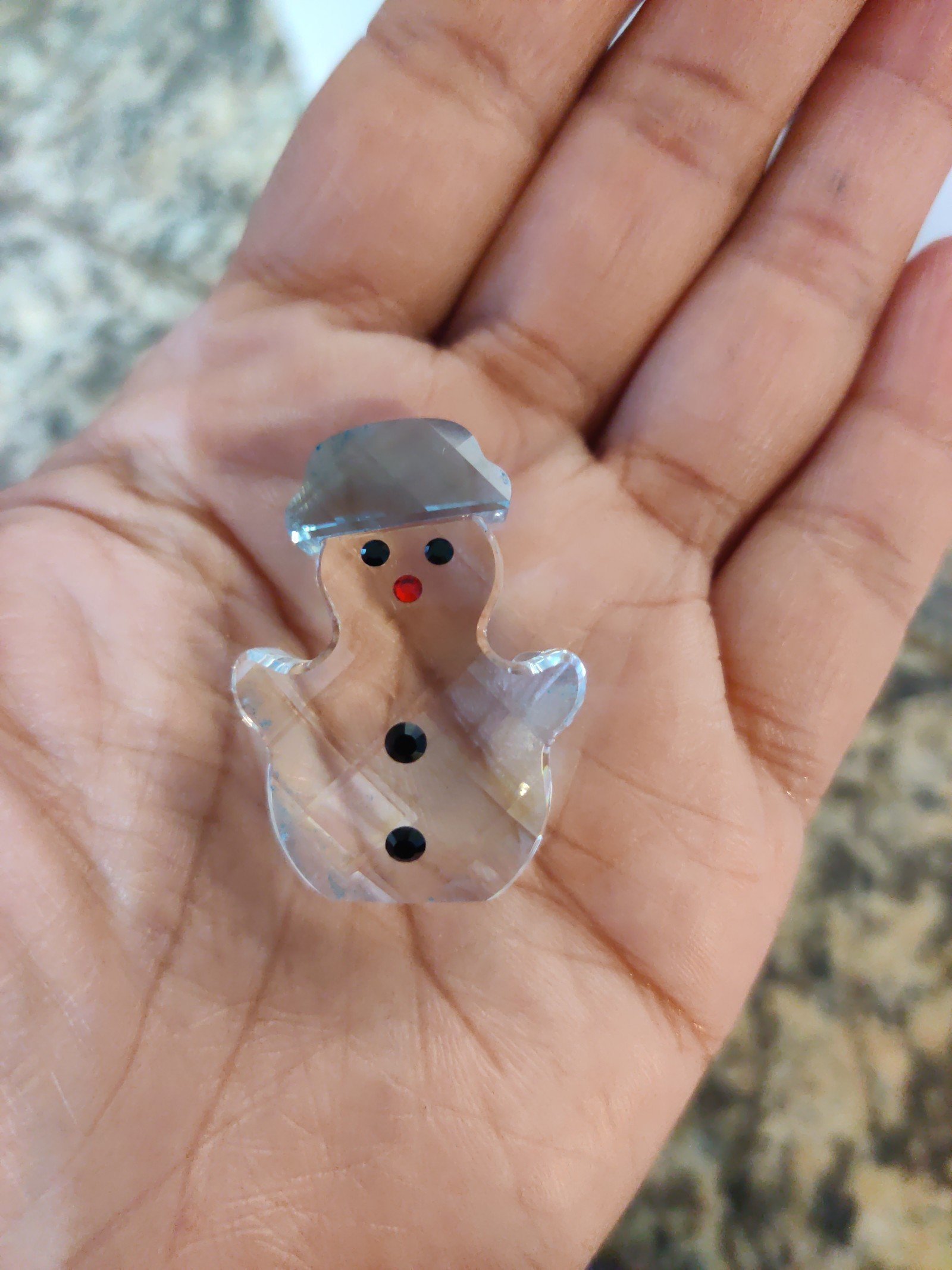 SWAROVSKI CHRISTMAS ORNAMENT – SIMON THE SNOWMAN