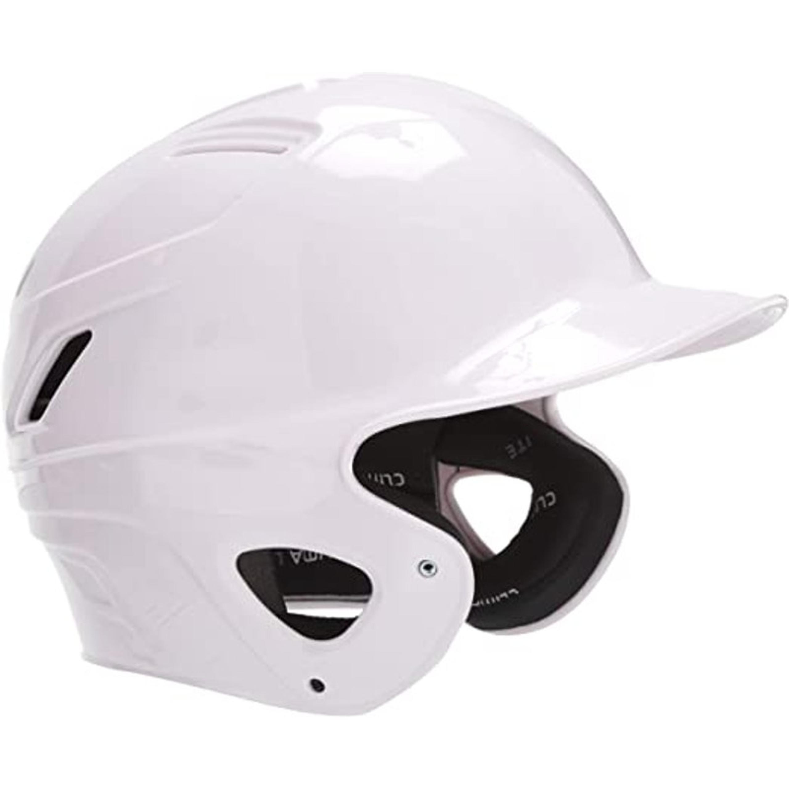 Adidas Glossy Performance Phenom Baseball Batting Helmet, L / XL, White