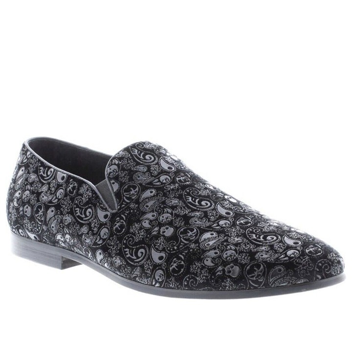 Robert Graham Rodin Smoking Slipper size 11 NIB NEW black 238