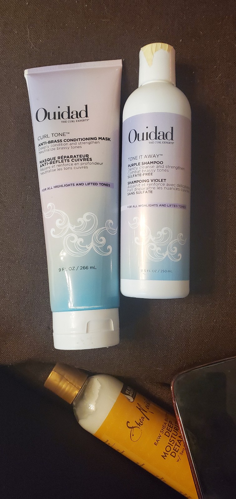 Ouidad set champoo