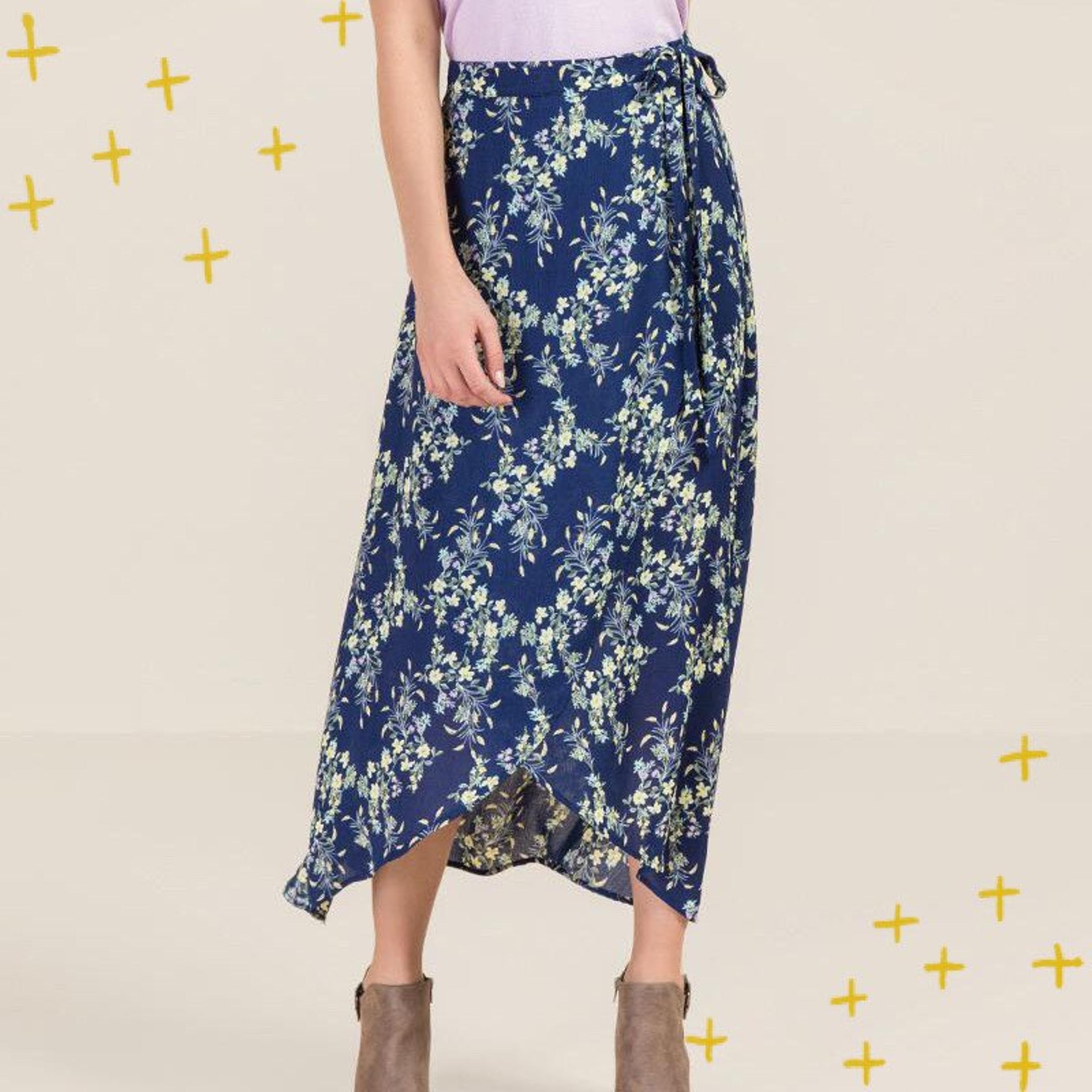 Floral Maxi Skirt
