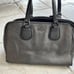 Coach Nolita Gunmetal Leather Metallic Satchel Shoulder Bag