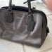 Coach Nolita Gunmetal Leather Metallic Satchel Shoulder Bag