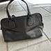 Coach Nolita Gunmetal Leather Metallic Satchel Shoulder Bag
