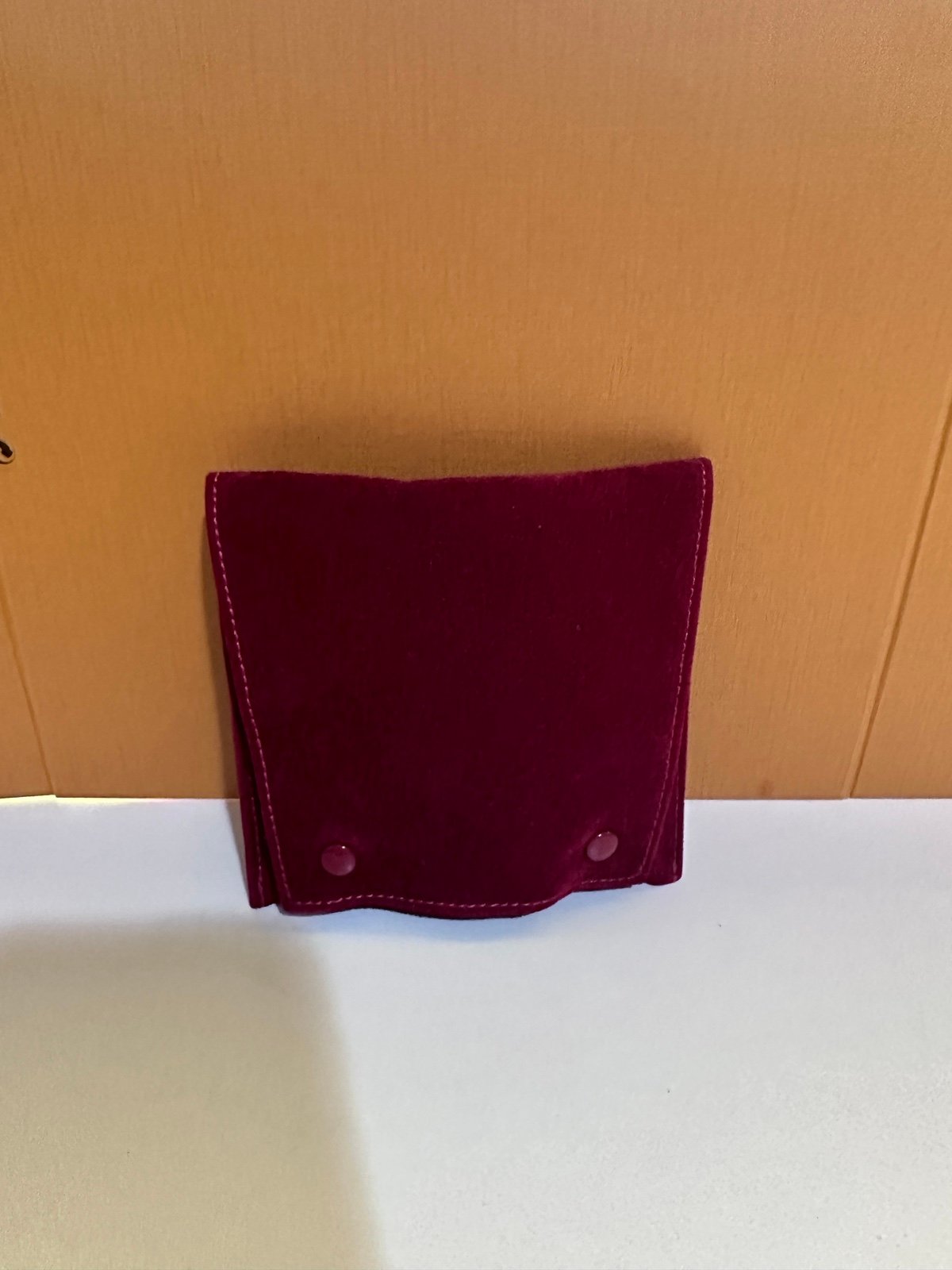 Cartier travel jewelry pouch