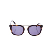 Balmain Square Tinted Sunglasses Brown Black Tortoiseshell Acetate BL2106B