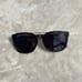 Balmain Square Tinted Sunglasses Brown Black Tortoiseshell Acetate BL2106B