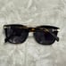 Balmain Square Tinted Sunglasses Brown Black Tortoiseshell Acetate BL2106B