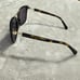 Balmain Square Tinted Sunglasses Brown Black Tortoiseshell Acetate BL2106B