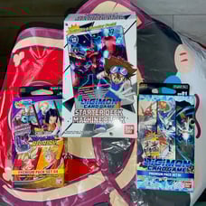 3 Pcs Sealed Digimon and DragonBall Trading Cards Lot