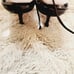 JIMMY CHOO LACE UP BLACK SANDAL SIZE 35.5 (5.5 US)