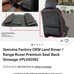 Range Rover Land Rover backseat storage