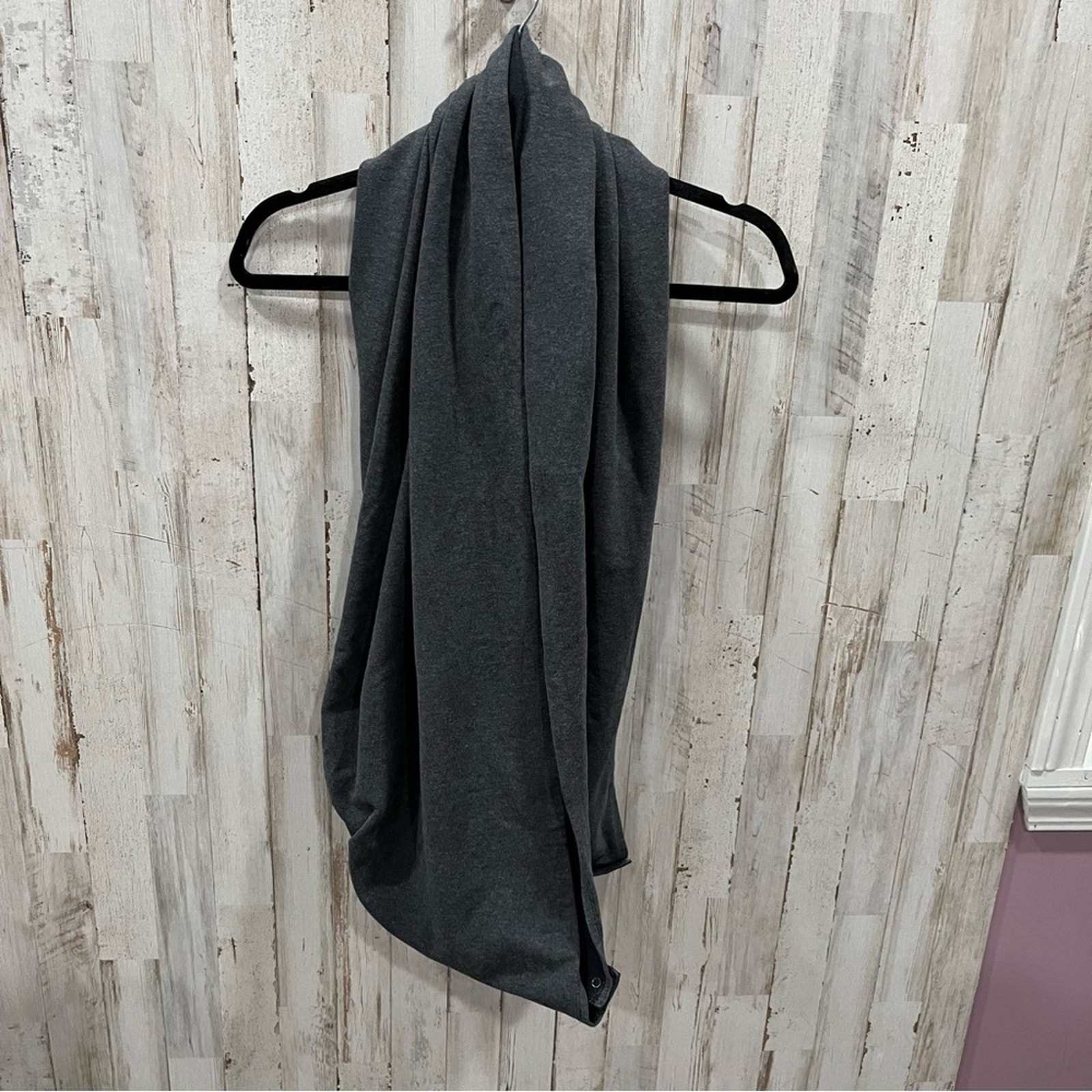 Lululemon Gray Vinyasa Infinity Convertible Scarf Wrap Cover Up Yoga Athleisure