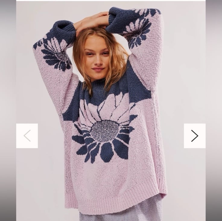 Free People In Bloom Sweater - Size XS
