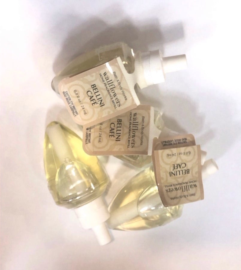Bath & Body Works New Bellini Cafe Wallflower Refills x4