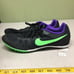 Nike Men's Rival M Track Cleats, Black/Green, 12R