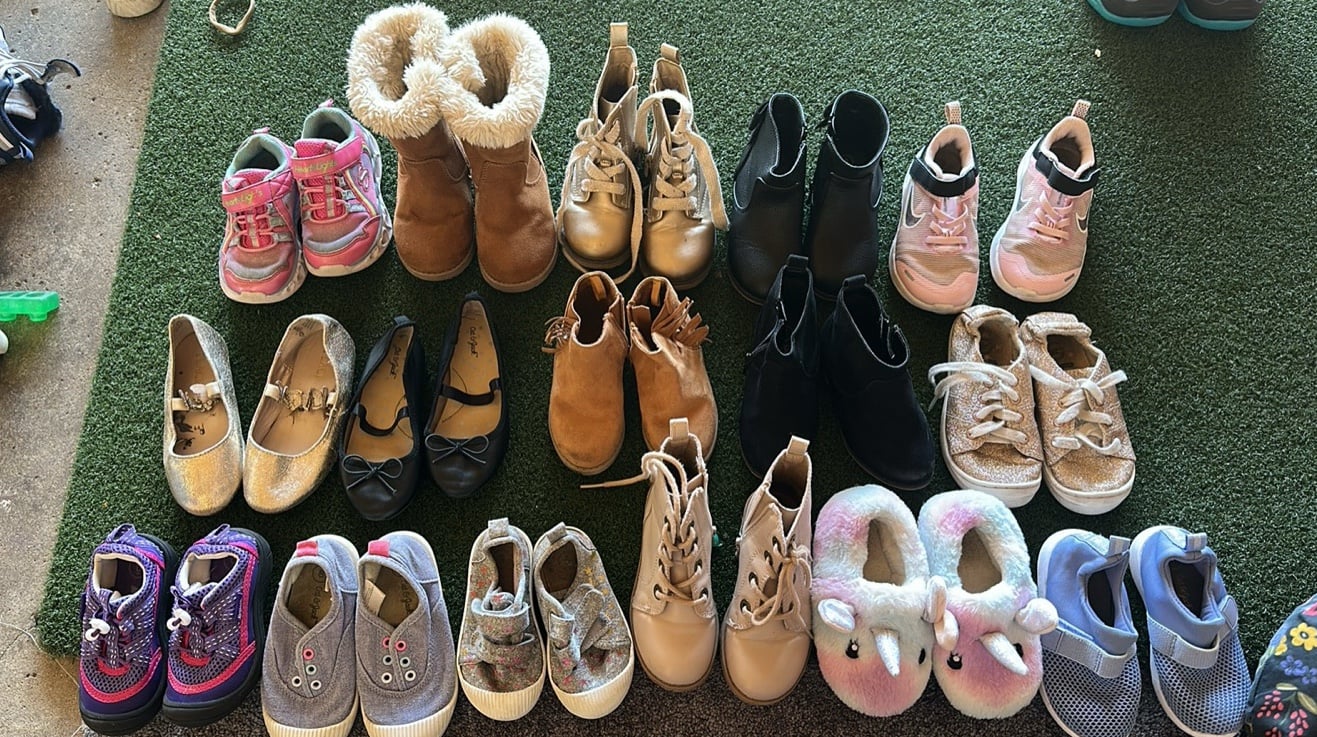 Toddler Girls Shoe Lot