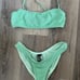 Triangl Mica Green Sparkly Bikini Set