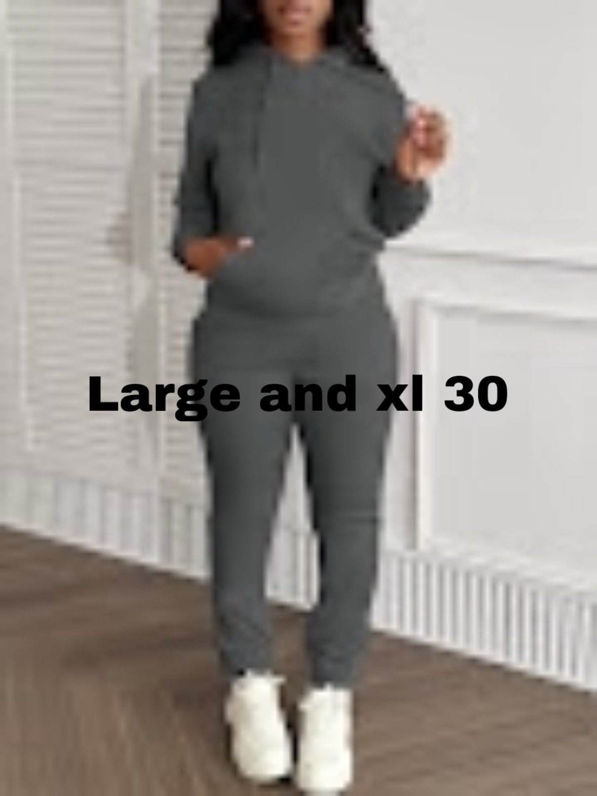 Gray two piece set
