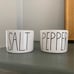 NWT Rae Dunn SALT PEPPER cellar set box