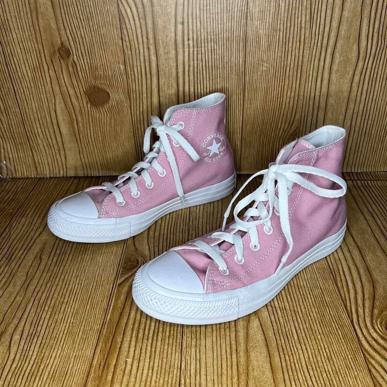 Converse pink high top sneakers custom surplus by you chuck all star A03947c