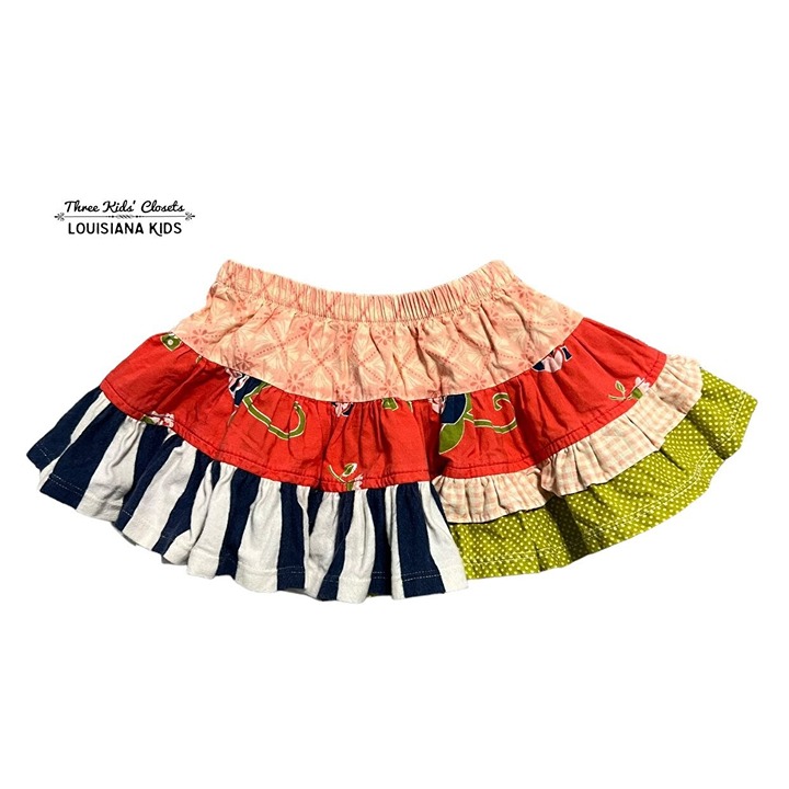 Persnickety 12m Summer Sisters Skirt