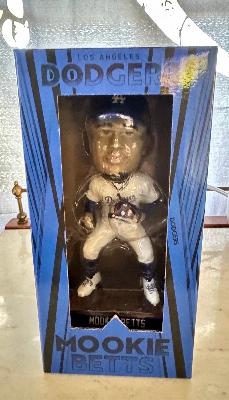 Los Angeles Dodgers Mookie Betts 2024 bobblehead