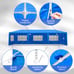 10'x30' Patio Gazebo Waterproof Outdoor Canopy Tent Party Tent With 8 Walls 8