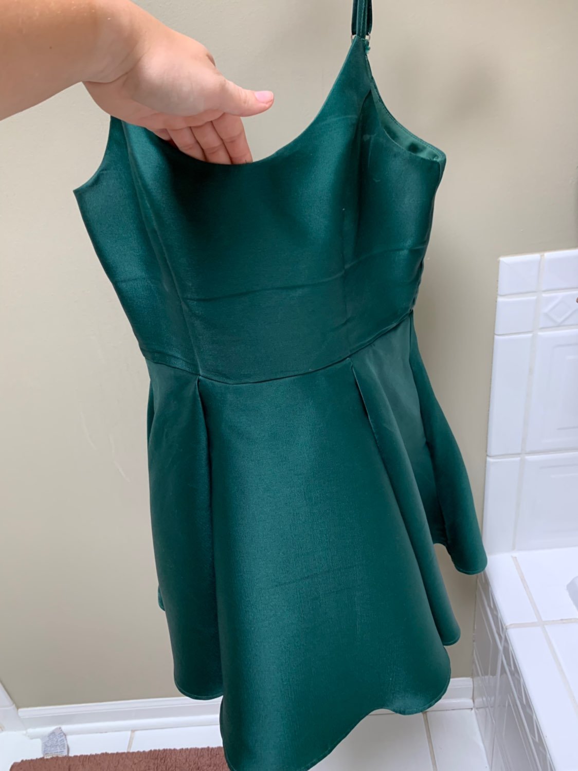 Emerald formal dress