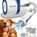 oneisall Dog Hair Vacuum & Dog Grooming Kit, Pet Grooming Vacuum with Pet Clippe