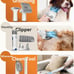 oneisall Dog Hair Vacuum & Dog Grooming Kit, Pet Grooming Vacuum with Pet Clippe