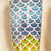 STARBUCKS 2016 MULTI COLOR SCALES 12OZ CERAMIC / RARE!!! NWT!!!
