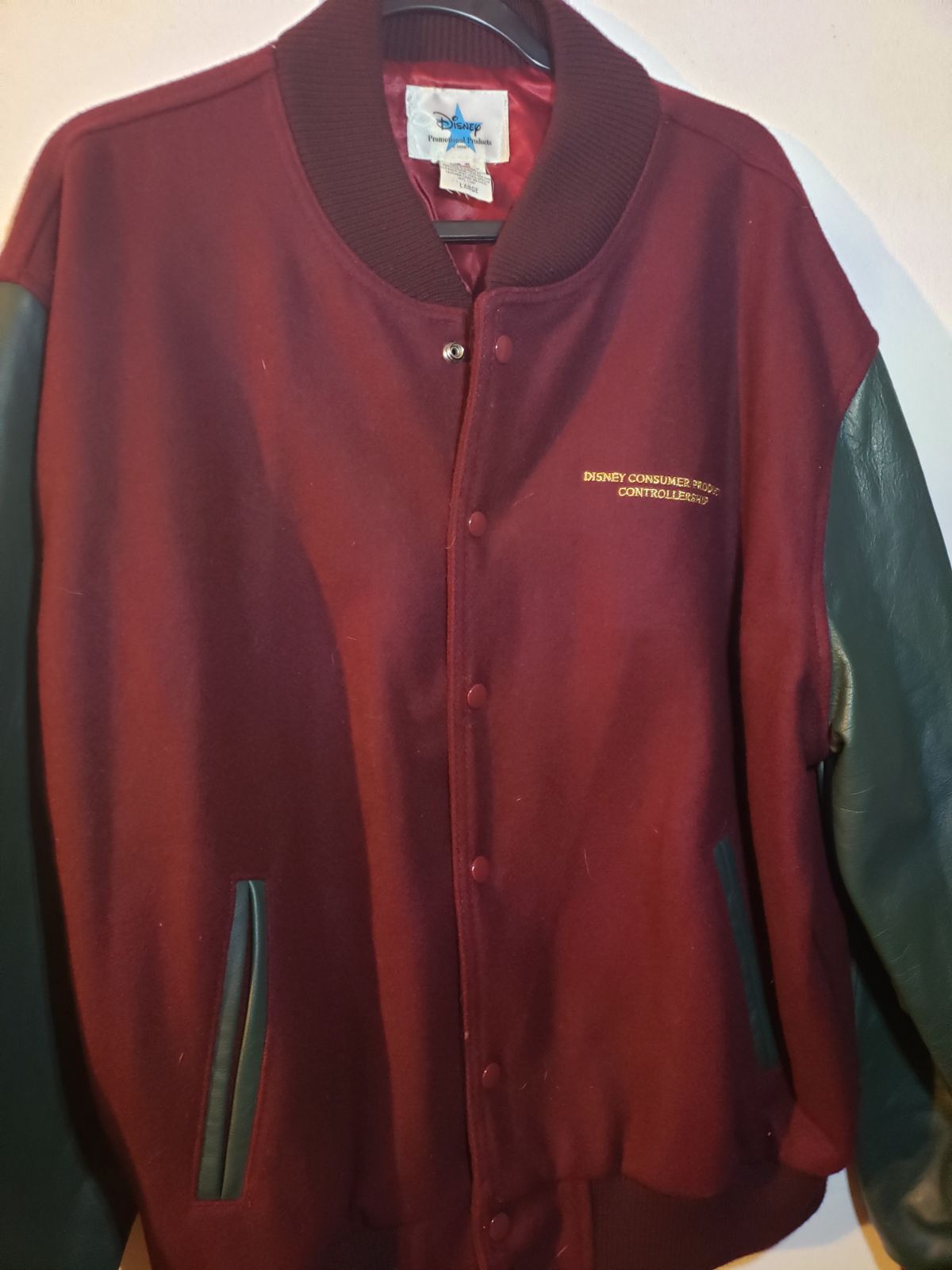 Disney bomber jacket size LARGE..