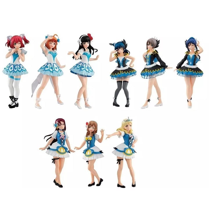 Love Live! Sunshine School Idol Project Water Blue New World Complete Figure Set