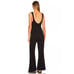 Free People Montecito Cable Knit Ribbed Jumpsuit