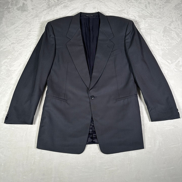Canali Milano for Bernini Men Blazer Size US 40R EUR 50R Made in Italy 100% Wool
