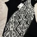 Women name brand snake skin pants set cute with matching top