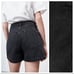 NWT. Zara Black Split High-waist Skort. Size S.