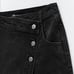 NWT. Zara Black Split High-waist Skort. Size S.