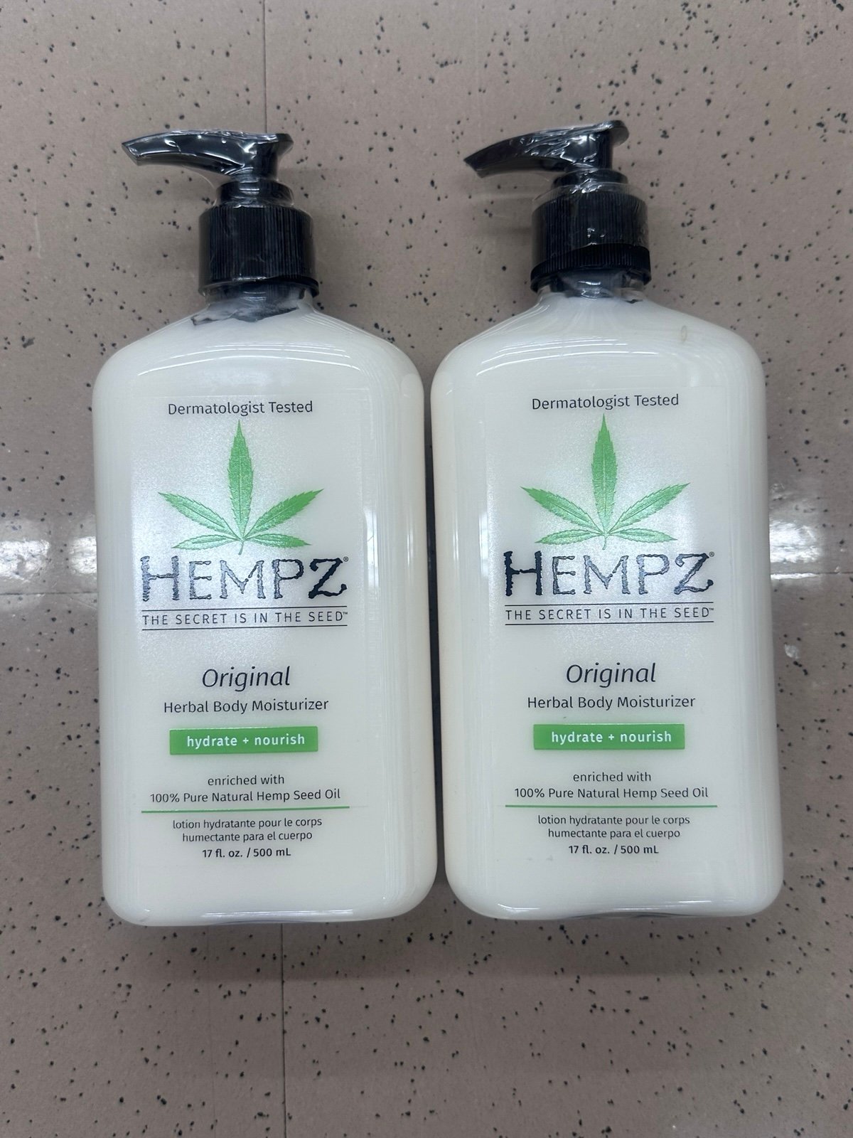 Hempz Herbal Body Moisturizer Original X2