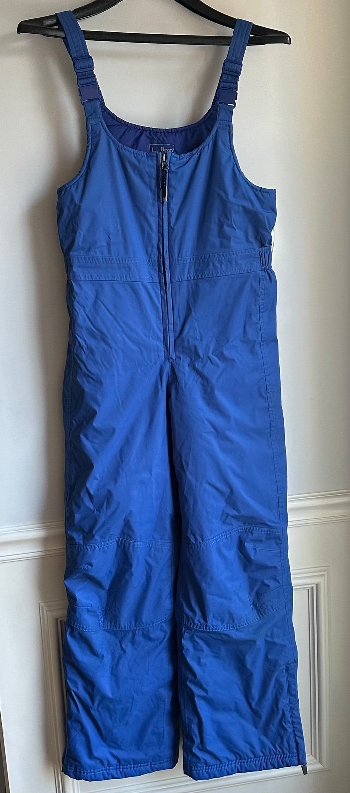 LL Bean Kids water And wind resistant thinsulate insulated Snow Bibs Size 14