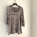 Sz XL Brown Tunic Top