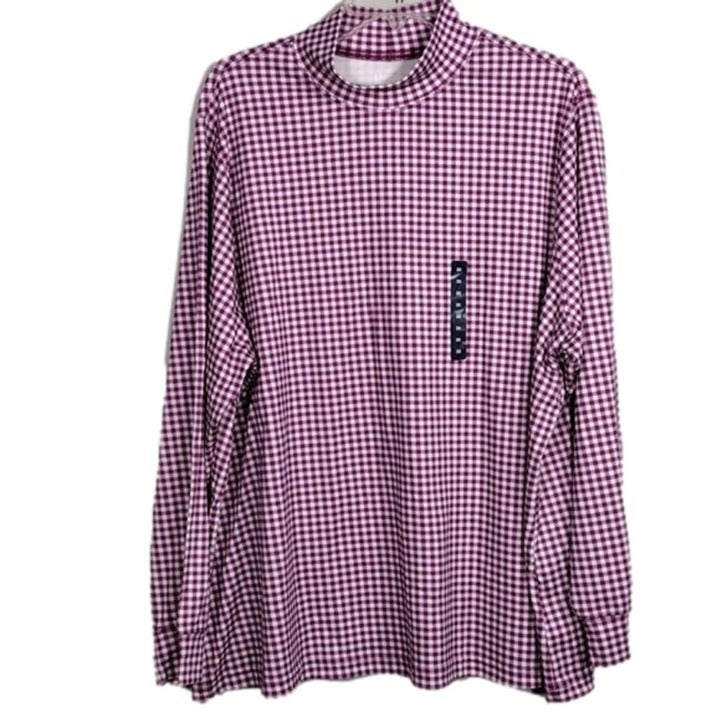 NWT Lands' End Women's Long Sleeve Supima Mock Turtleneck size 3X