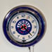 Lionel Trains logo large neon wall clock