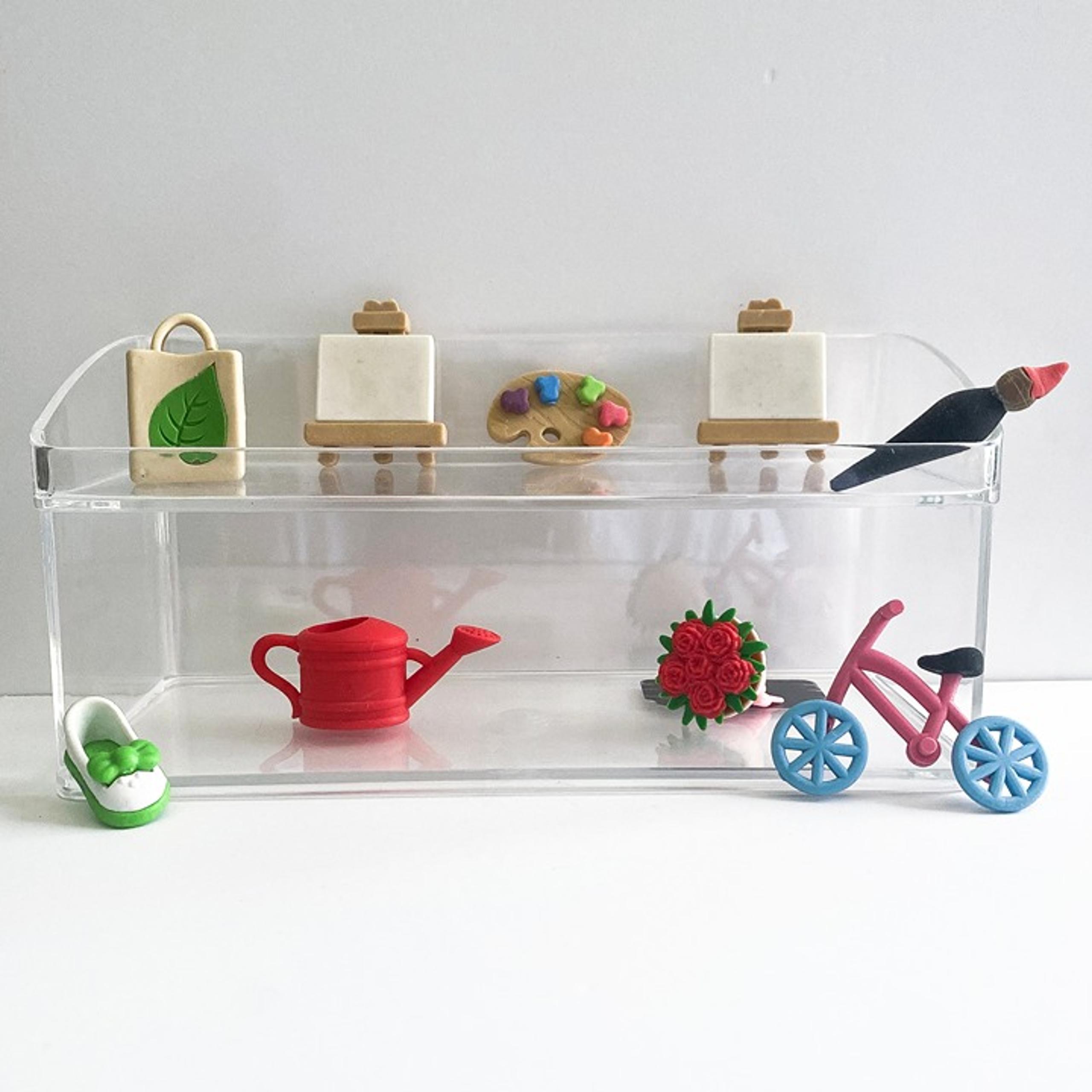 Lot of Mini Arts & Garden Themed Erasers | Iwako & Similar Styles