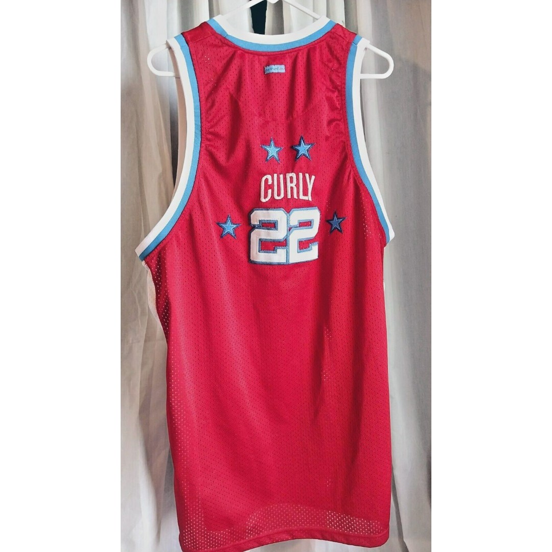 Vintage Harlem Globetrotters Jersey Curly 22 Size 2XL
